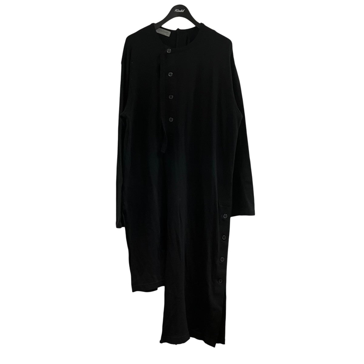 Yohji Yamamoto pour homme ロング丈アシンメトリーカットソー 古着・中古-1枚目のアイテム画像