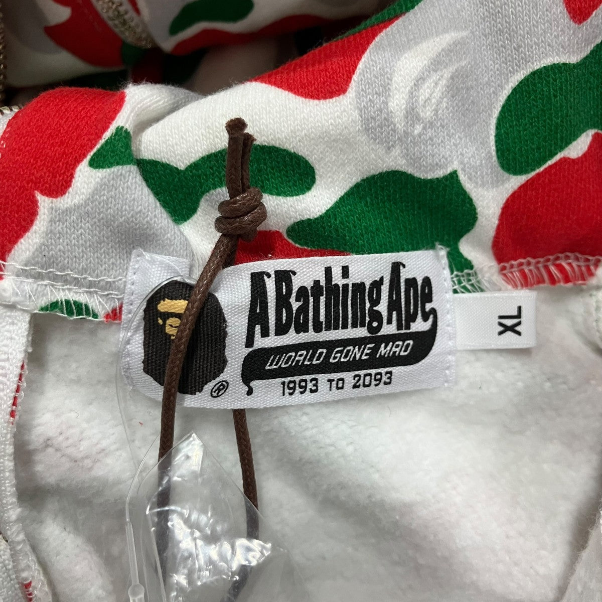 A BATHING APE ジップアップカモフラパーカー 古着・中古-7枚目のアイテム画像