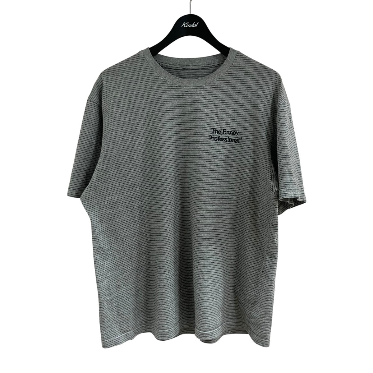 ロゴエンブロイダリーボーダーtシャツ