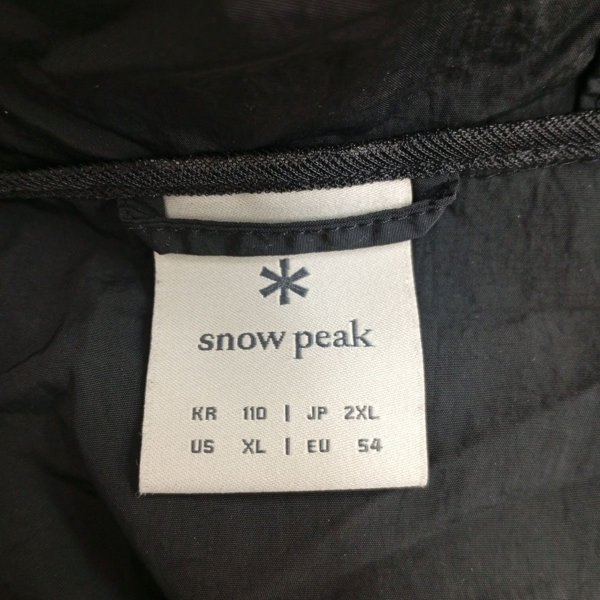 snow peak Taslan Pocket Windbreakerナイロンフーデッドジャケットs25mml-wb50 古着・中古-6枚目のアイテム画像