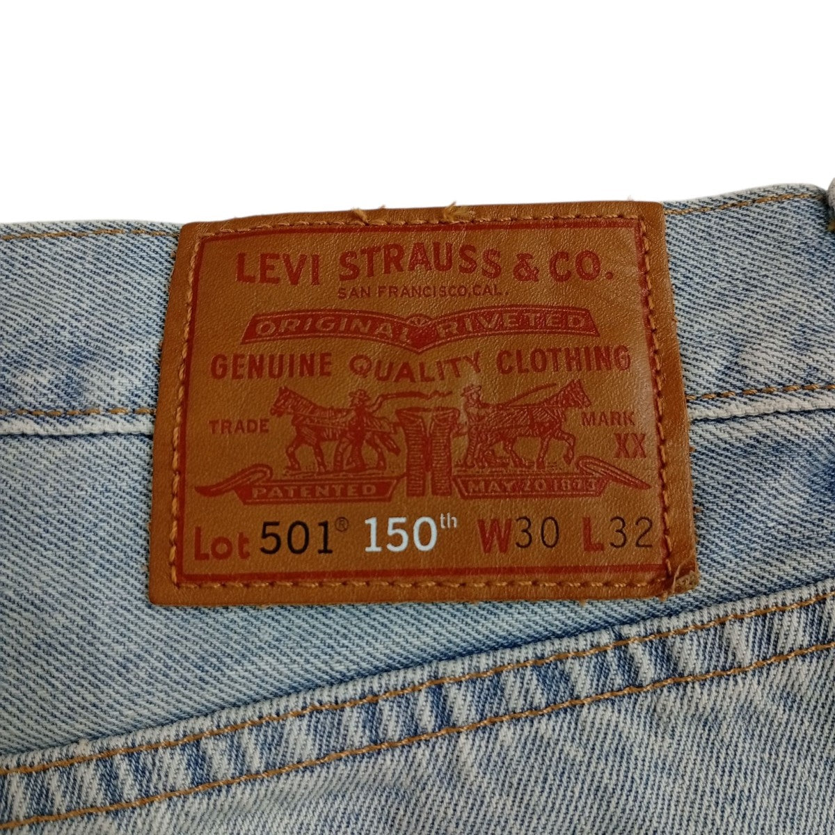 LEVI’S 501デニムパンツPC9-00501-3398 古着・中古-5枚目のアイテム画像