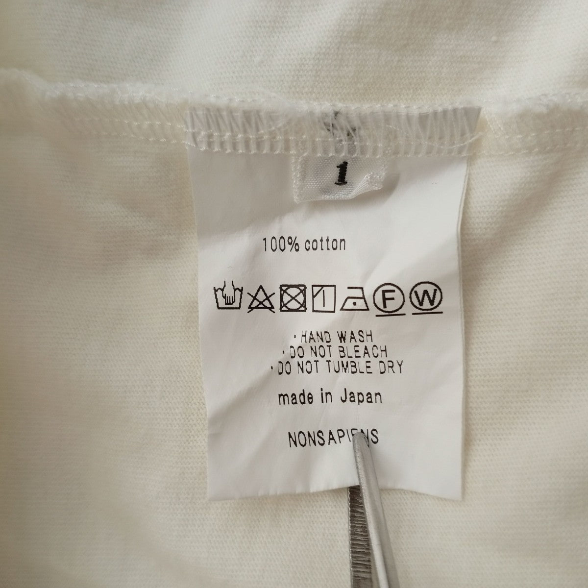 NONSAPINES リンガーTシャツ 古着・中古-4枚目のアイテム画像