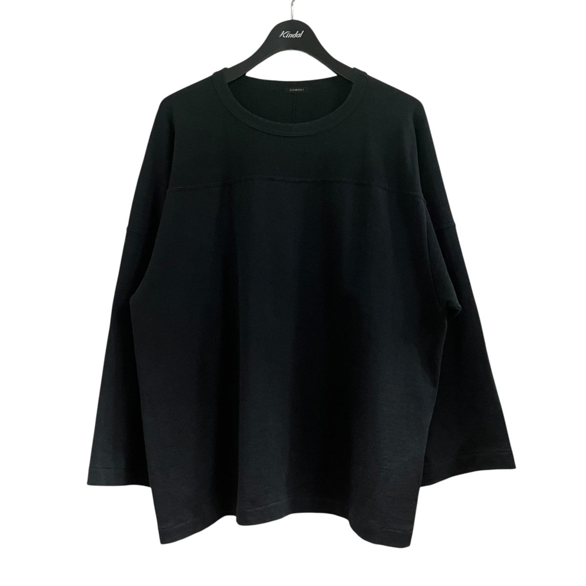 COMOLI クルーネックカットソー 古着・中古-1枚目のアイテム画像