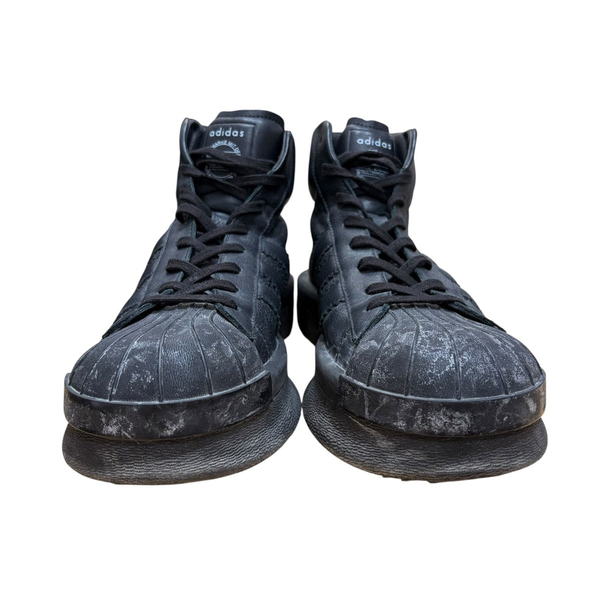 adidas×RICK OWENS ハイカットスニーカー 古着・中古-2枚目のアイテム画像