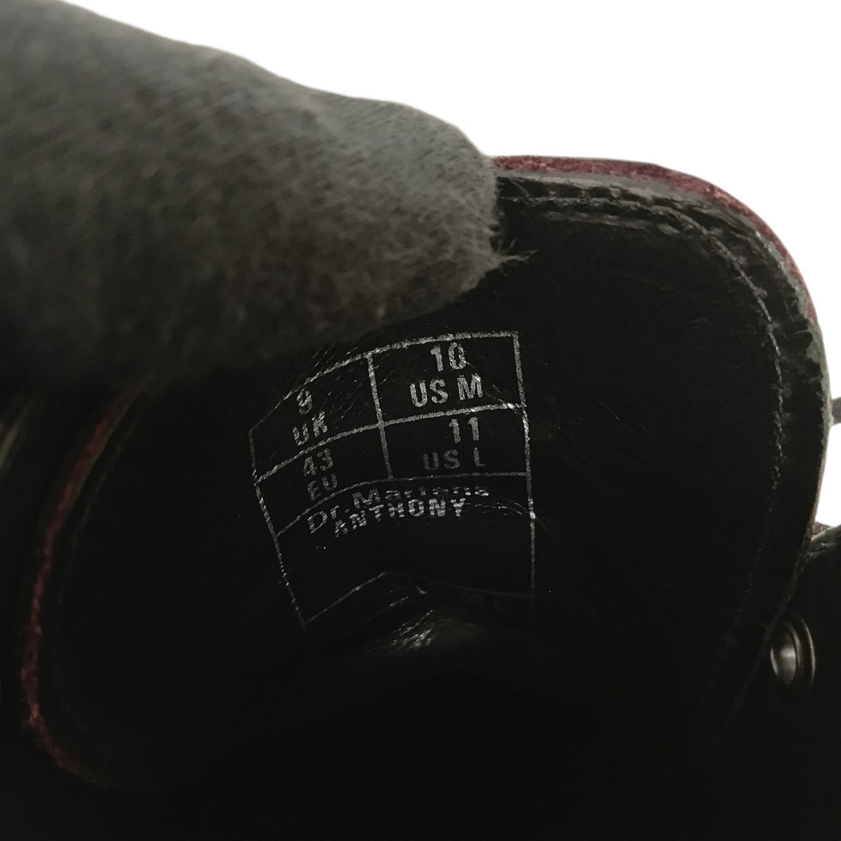 Dr．Martens ブローグブーツANTHONY 古着・中古-9枚目のアイテム画像