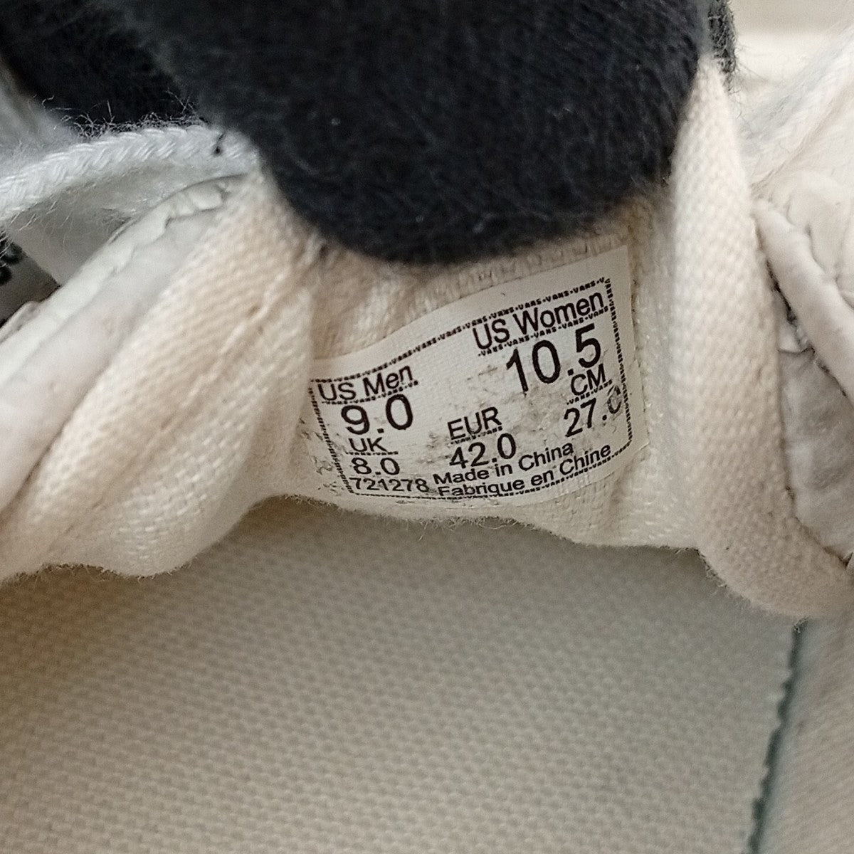 VANS×WTAPS ローカットスニーカー721278 古着・中古-7枚目のアイテム画像
