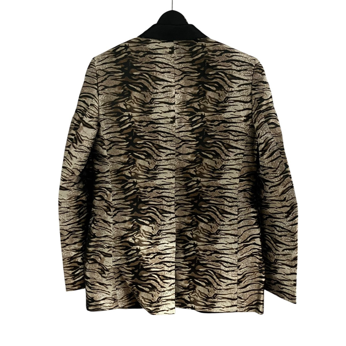 Saint Laurent Paris ゼブラ柄テーラードジャケット 古着・中古-3枚目のアイテム画像