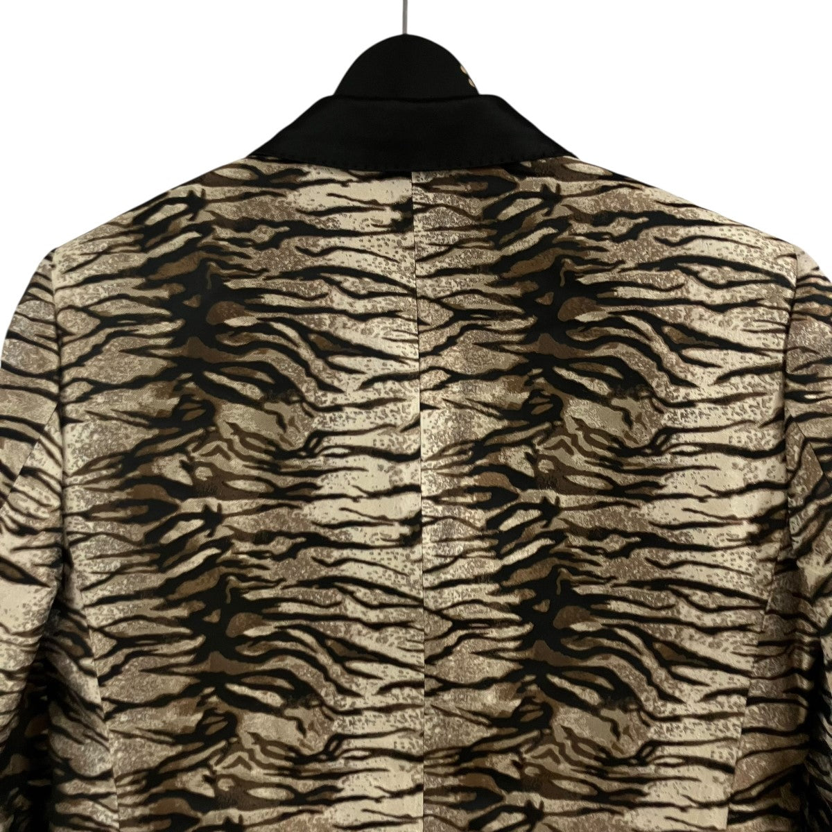 Saint Laurent Paris ゼブラ柄テーラードジャケット 古着・中古-4枚目のアイテム画像