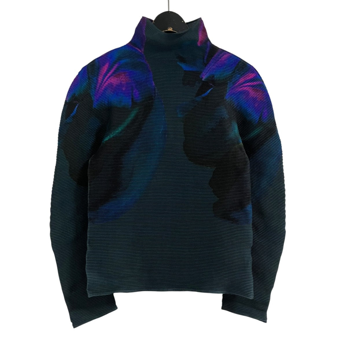 me ISSEY MIYAKE プリーツハイネックカットソー 古着・中古-3枚目のアイテム画像