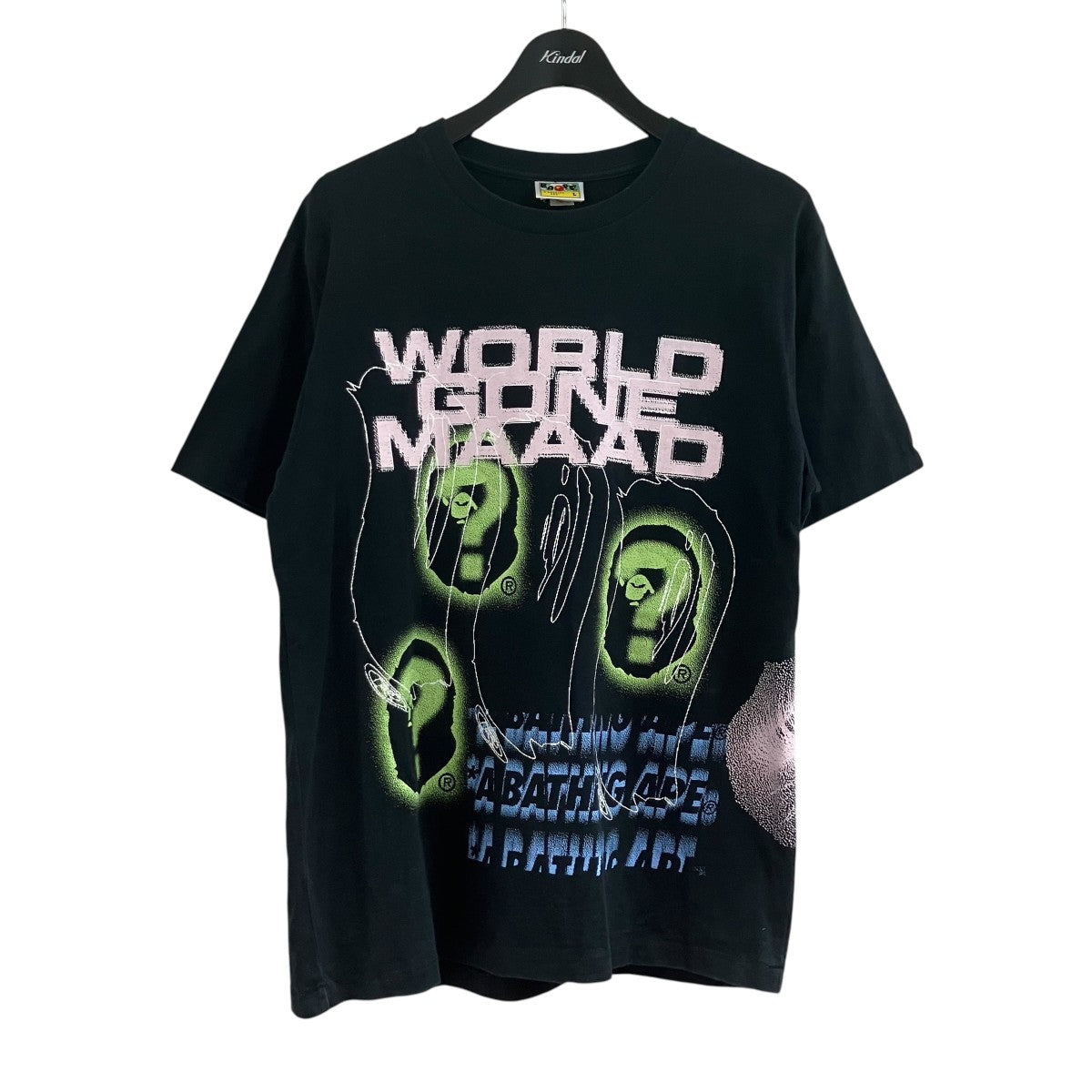 A BATHING APE プリントTシャツ 古着・中古-1枚目のアイテム画像
