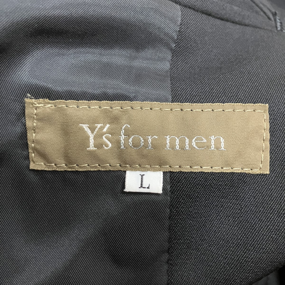 Y’S for men ウールギャバジンコート 古着・中古-5枚目のアイテム画像