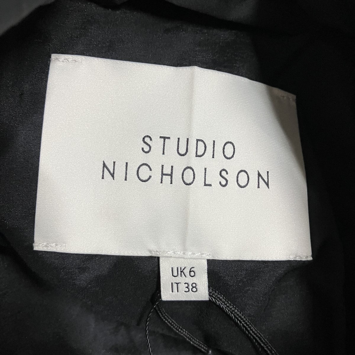 STUDIO NICHOLSON パファーコート 古着・中古-5枚目のアイテム画像