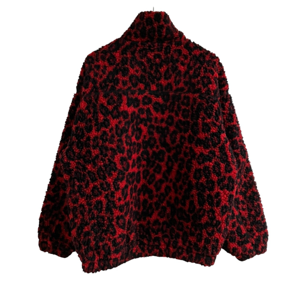 ALEXANDER McQUEEN レオパードボアプルオーバー 古着・中古-3枚目のアイテム画像
