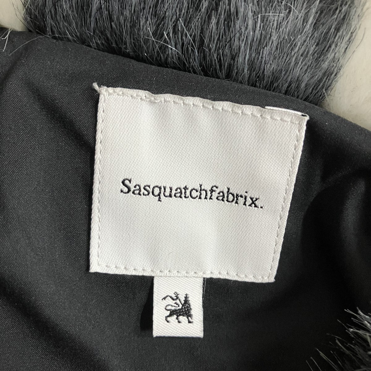 SASQUATCHfabrix． フェイクファーブルゾン 古着・中古-5枚目のアイテム画像