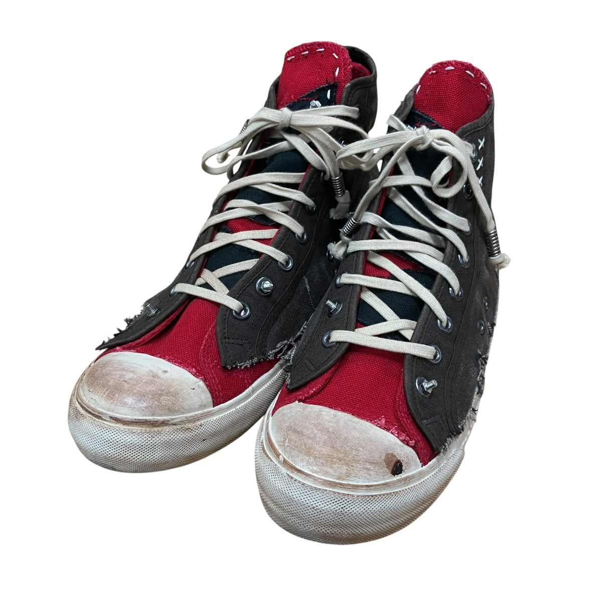 Maison Margiela 22 ディストレスドハイカットスニーカー 古着・中古-1枚目のアイテム画像