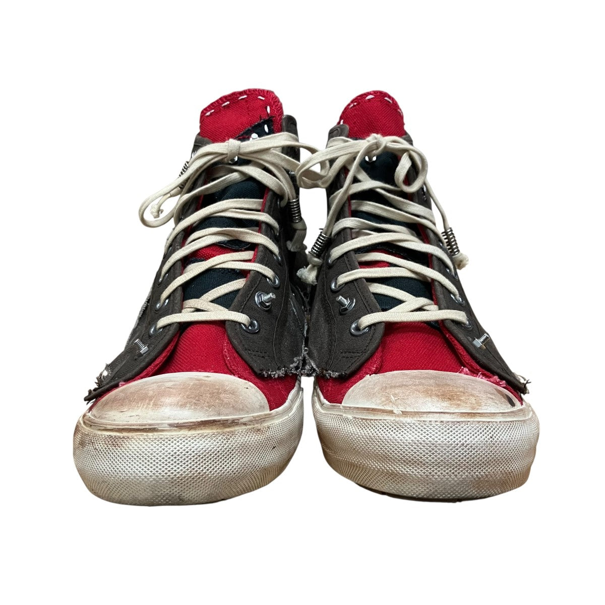 Maison Margiela 22 ディストレスドハイカットスニーカー 古着・中古-2枚目のアイテム画像