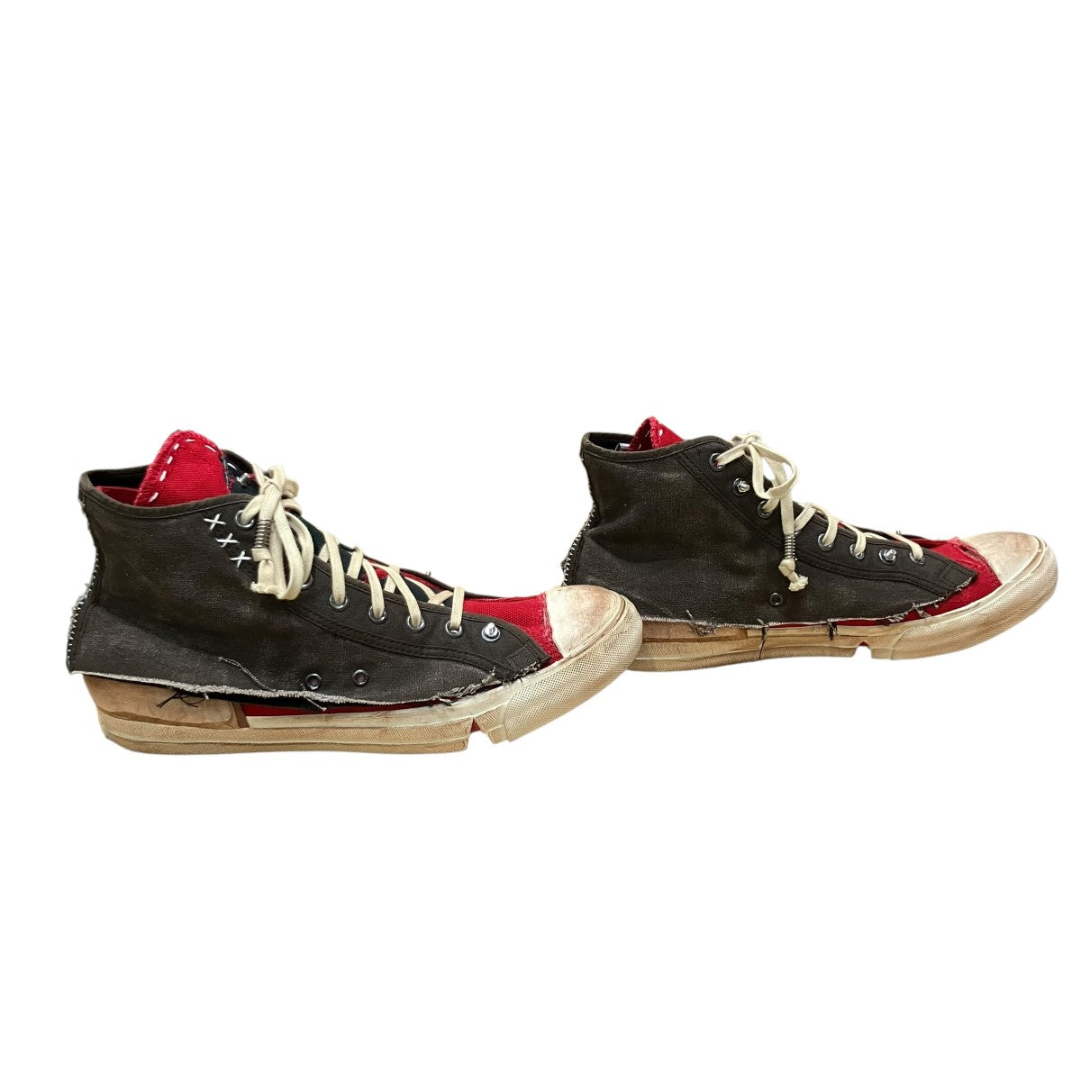 Maison Margiela 22 ディストレスドハイカットスニーカー 古着・中古-4枚目のアイテム画像