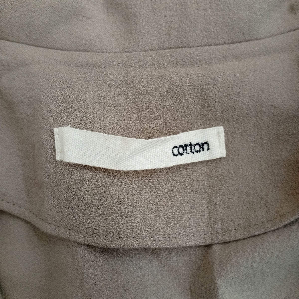 evam eva cotton sleeveless one pieceノースリーブワンピースE221T198 古着・中古-3枚目のアイテム画像