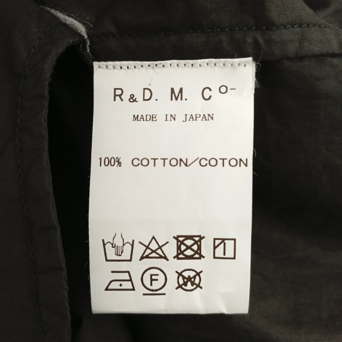 R＆D．M．Co-OLDMAN’S TAILOR 半袖ワンピース5567 古着・中古-4枚目のアイテム画像