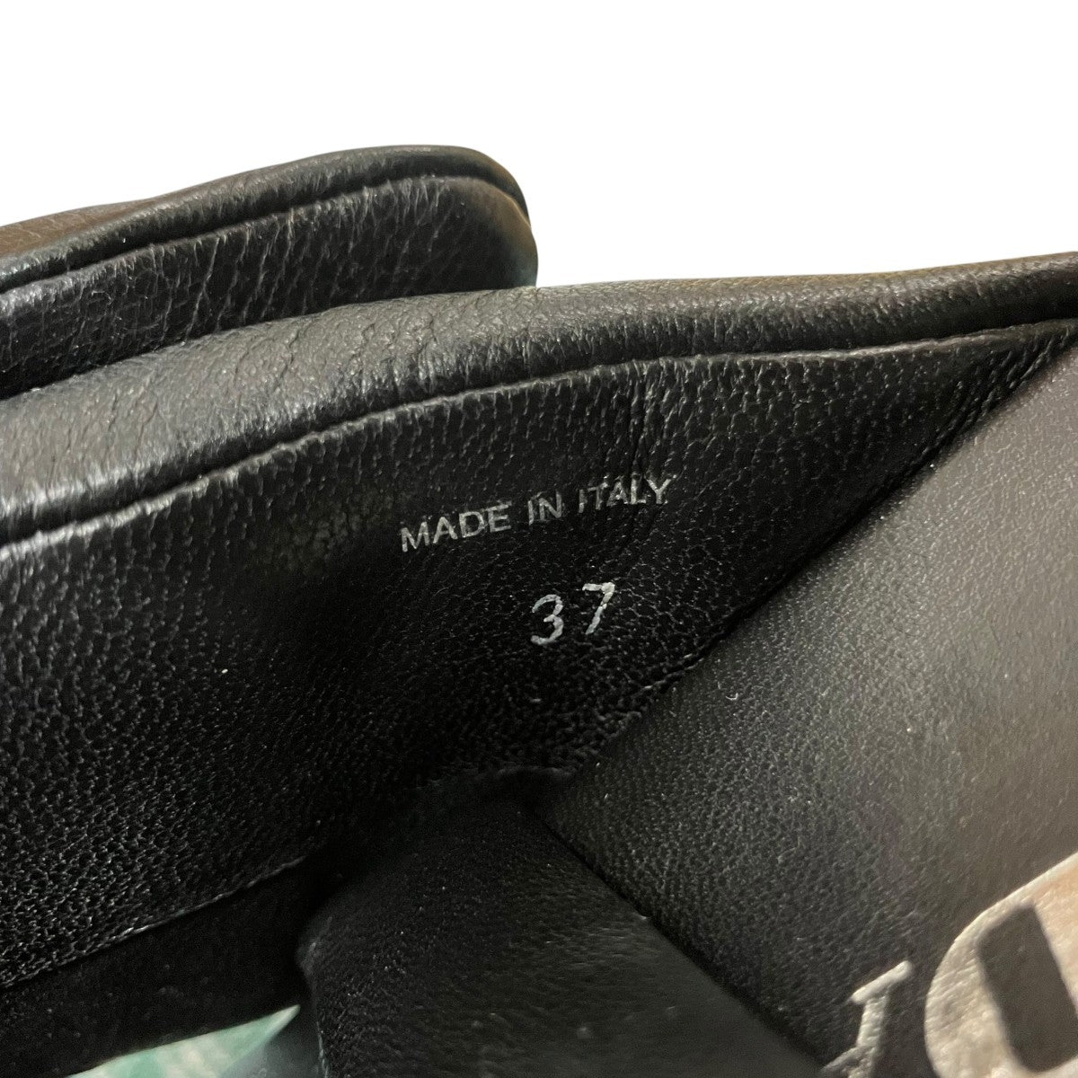 PRADA モノリストライアングルロゴナッパレザーサンダル 古着・中古-9枚目のアイテム画像