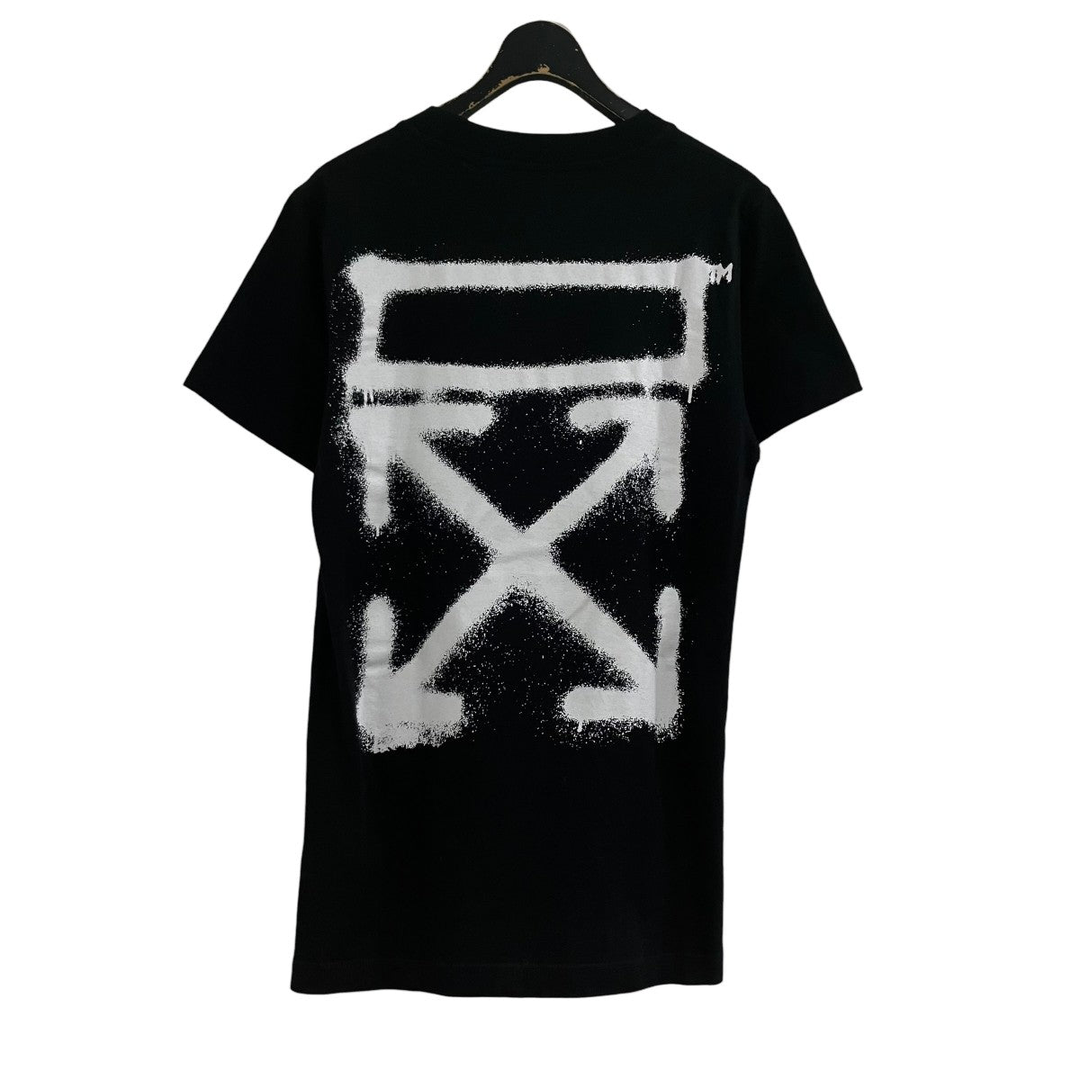 OFFWHITE バックバイヤスプリントTシャツ 古着・中古-3枚目のアイテム画像