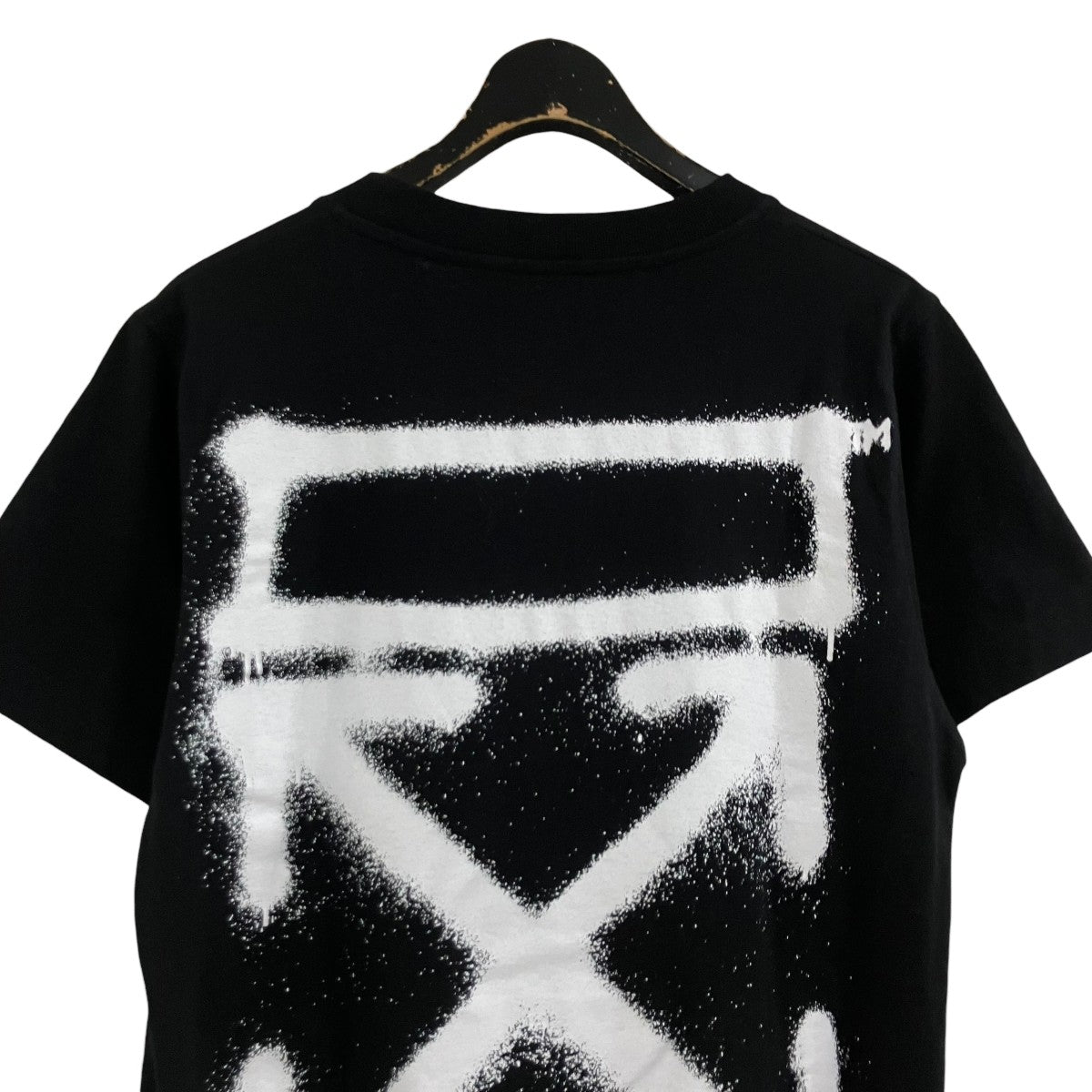 OFFWHITE バックバイヤスプリントTシャツ 古着・中古-4枚目のアイテム画像