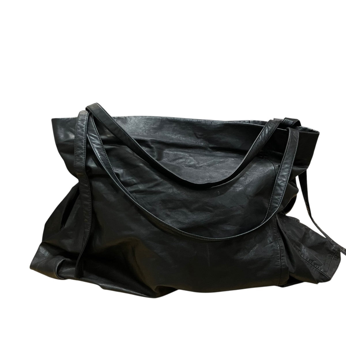 discord Yohji Yamamoto レザートートバッグ 古着・中古-2枚目のアイテム画像