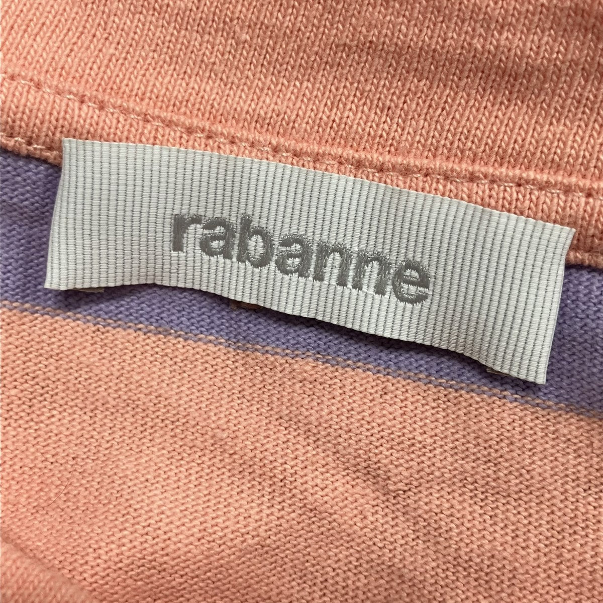 rabanne ボーダーTシャツ 古着・中古-6枚目のアイテム画像