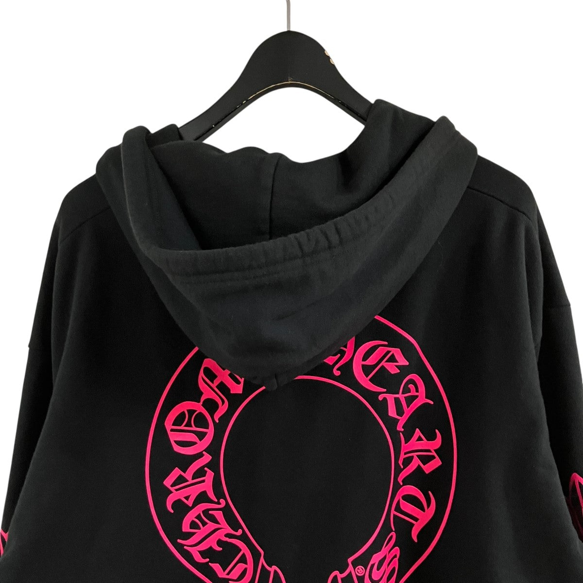 CHROME HEARTS ホースシュープリント袖フローラルジップアップパーカー 古着・中古-6枚目のアイテム画像