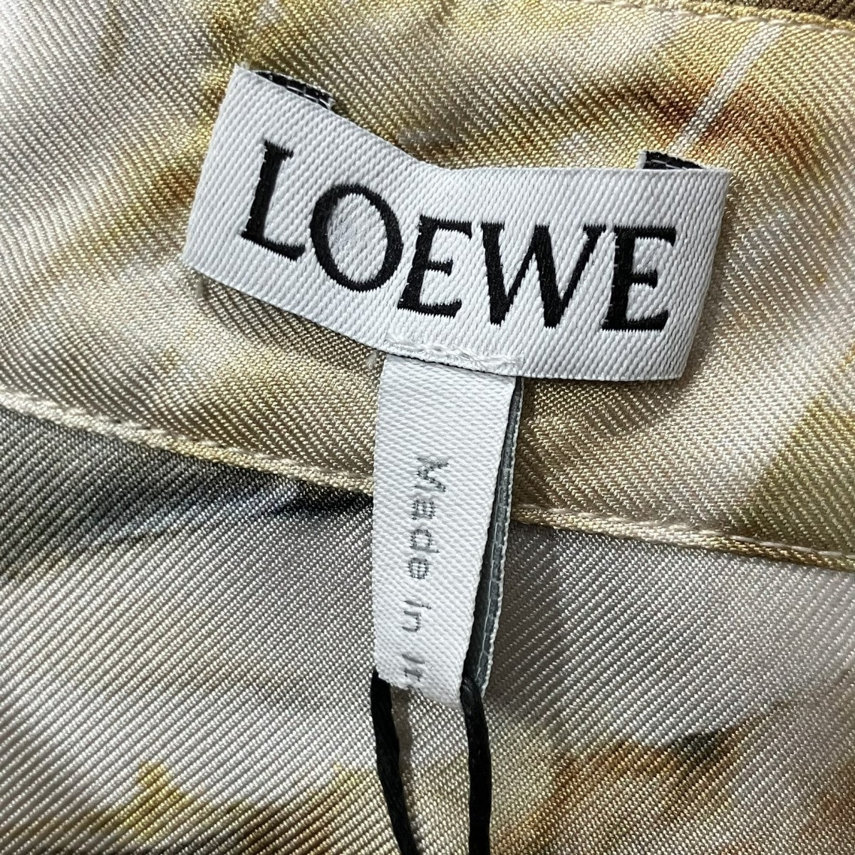 LOEWE シルクシャツ 古着・中古-5枚目のアイテム画像
