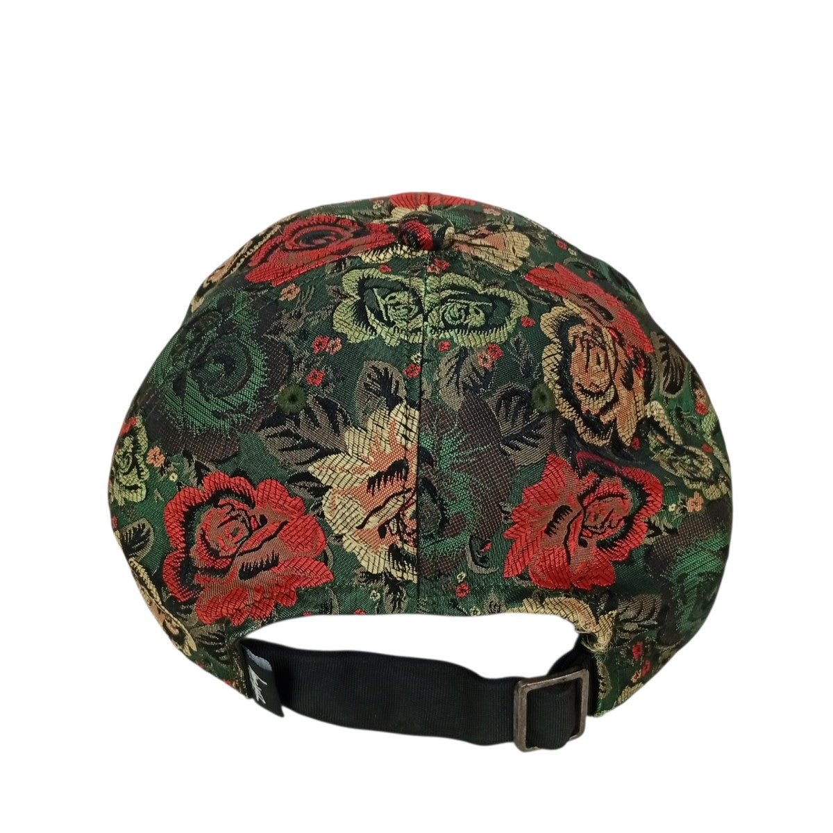 stussy ジャガード花柄ロゴキャップ 古着・中古-4枚目のアイテム画像