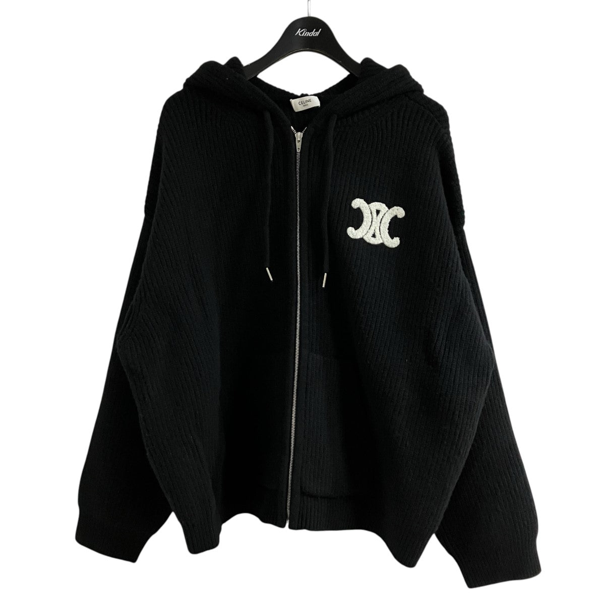 CELINE トリオンフニットパーカー 古着・中古-1枚目のアイテム画像