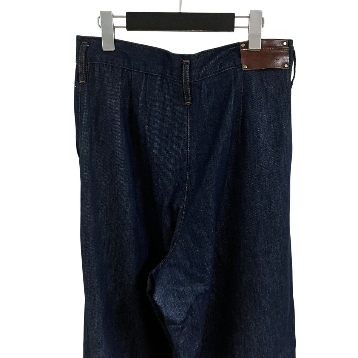 DRIES VAN NOTEN タックデニムパンツ 古着・中古-5枚目のアイテム画像