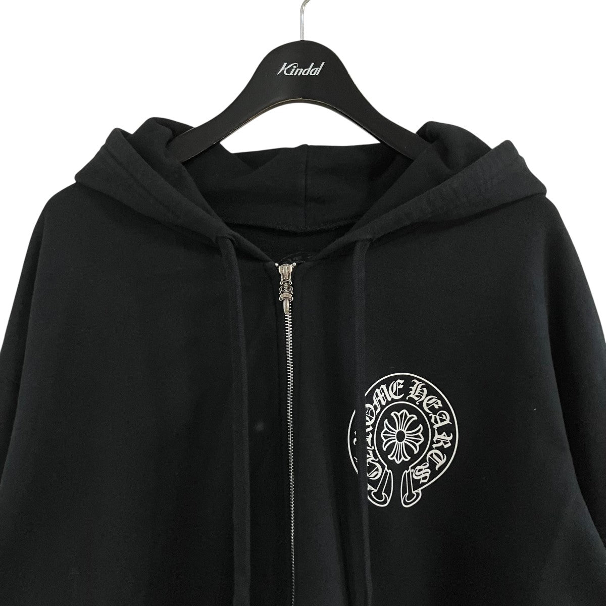 CHROME HEARTS ホースシューダガージップパーカー 古着・中古-2枚目のアイテム画像