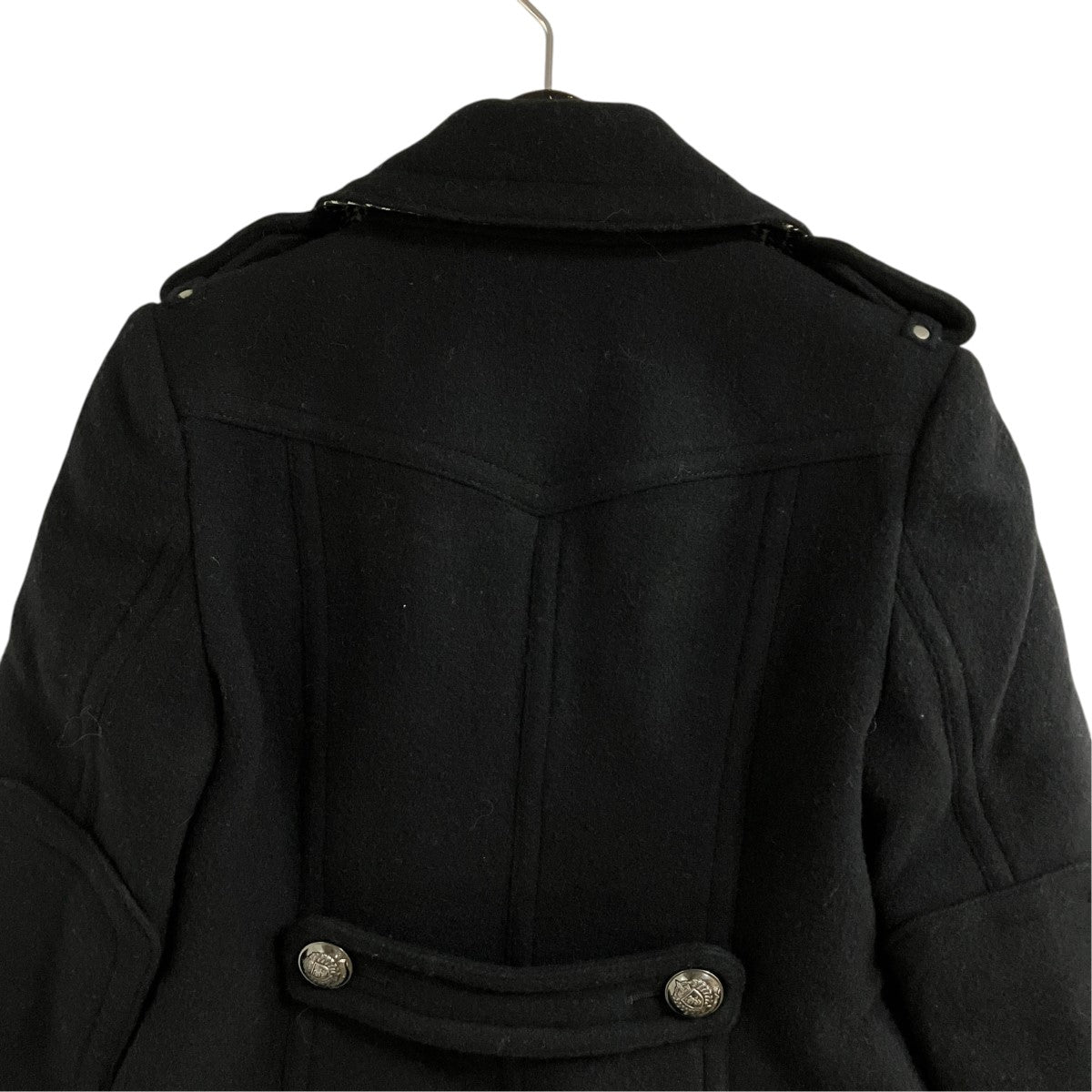 BURBERRY BLUE LABEL メタルボタンPコート 古着・中古-4枚目のアイテム画像