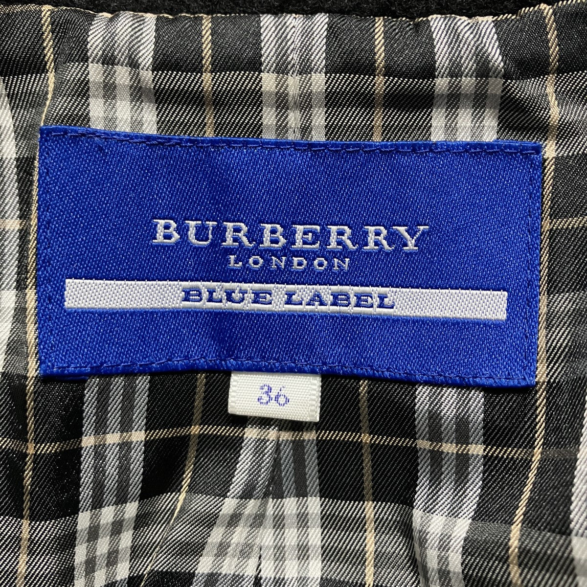BURBERRY BLUE LABEL メタルボタンPコート 古着・中古-5枚目のアイテム画像