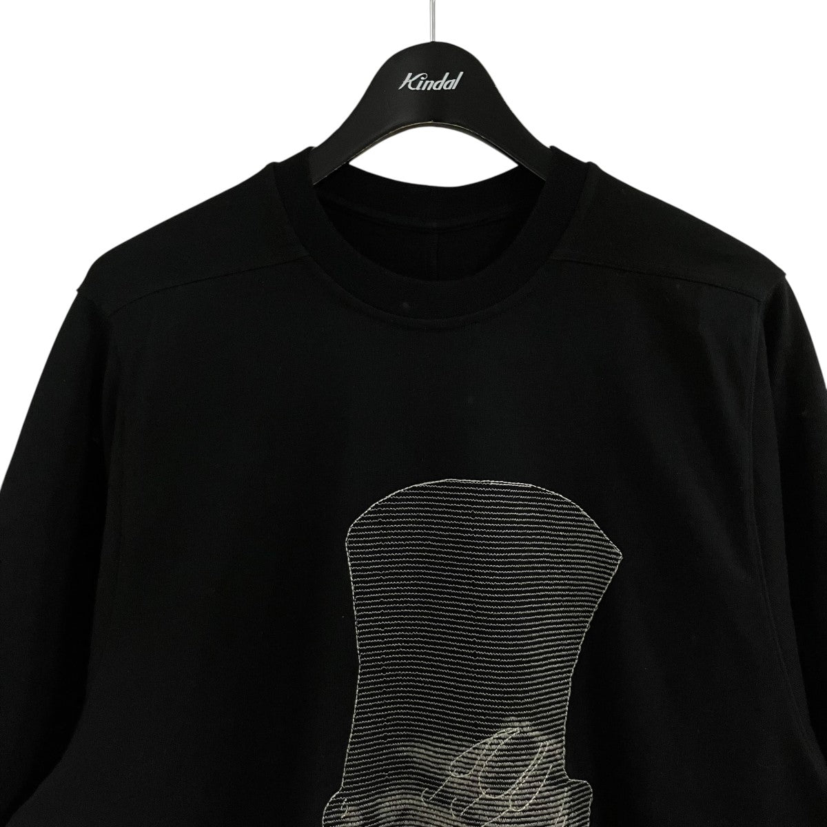 RICK OWENS ヘビーウェイトプリントTシャツ 古着・中古-2枚目のアイテム画像