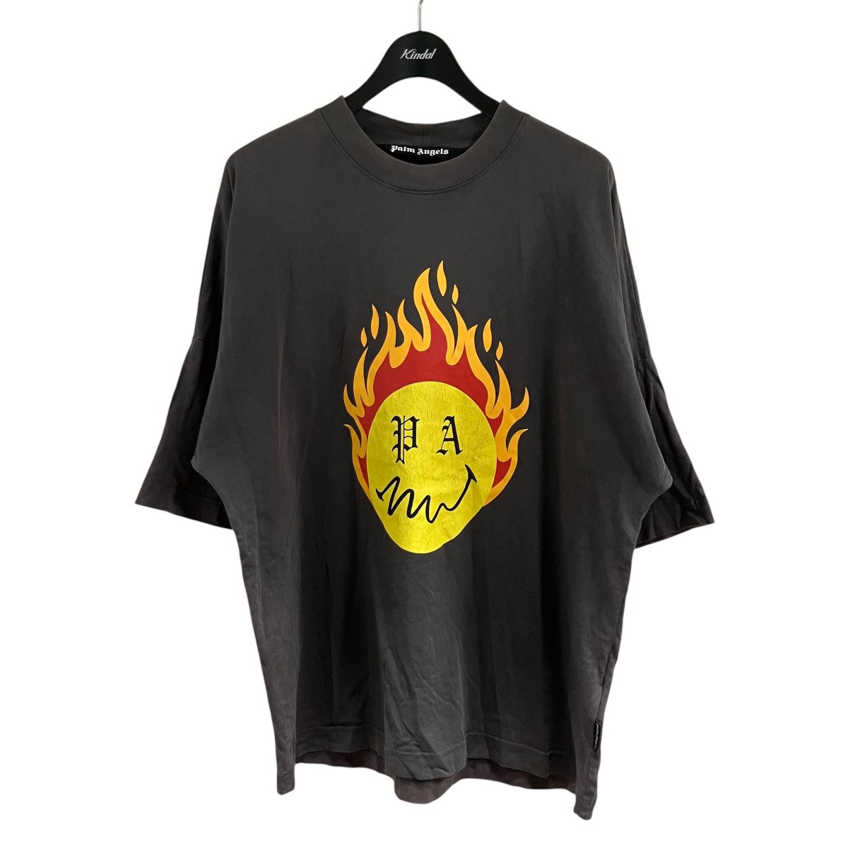 Palm Angels ファイアープリントTシャツ 古着・中古-1枚目のアイテム画像