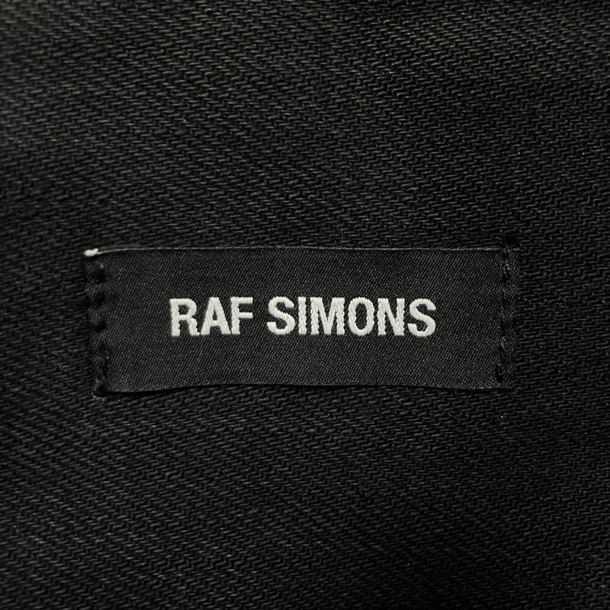 RAF SIMONS デニムシャツジャケット 古着・中古-5枚目のアイテム画像