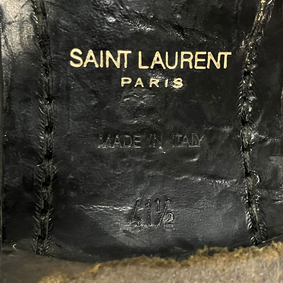 Saint Laurent Paris ジョッパーブーツ 古着・中古-9枚目のアイテム画像