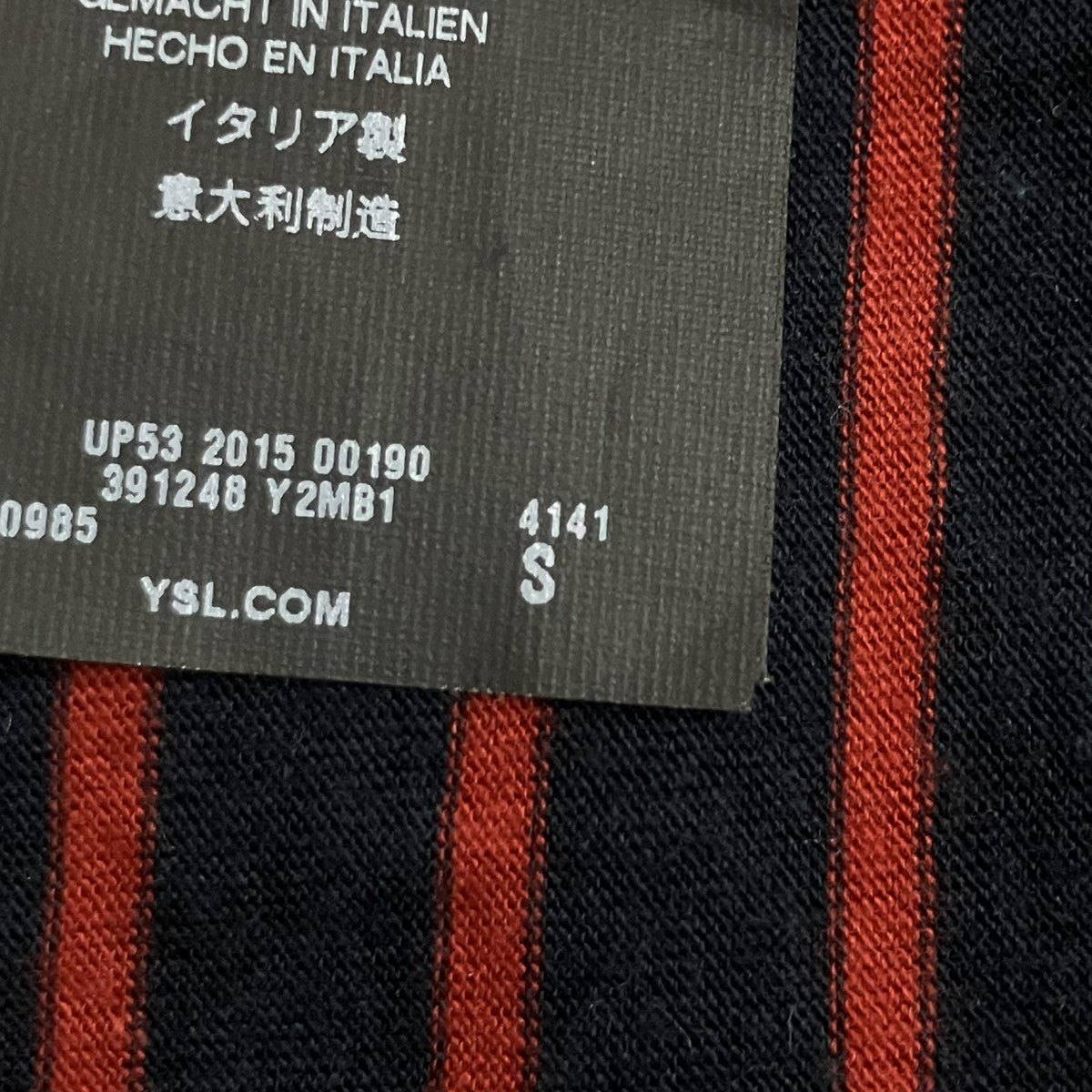 Saint Laurent Paris(サンローランパリ) ボーダーTシャツ 391248