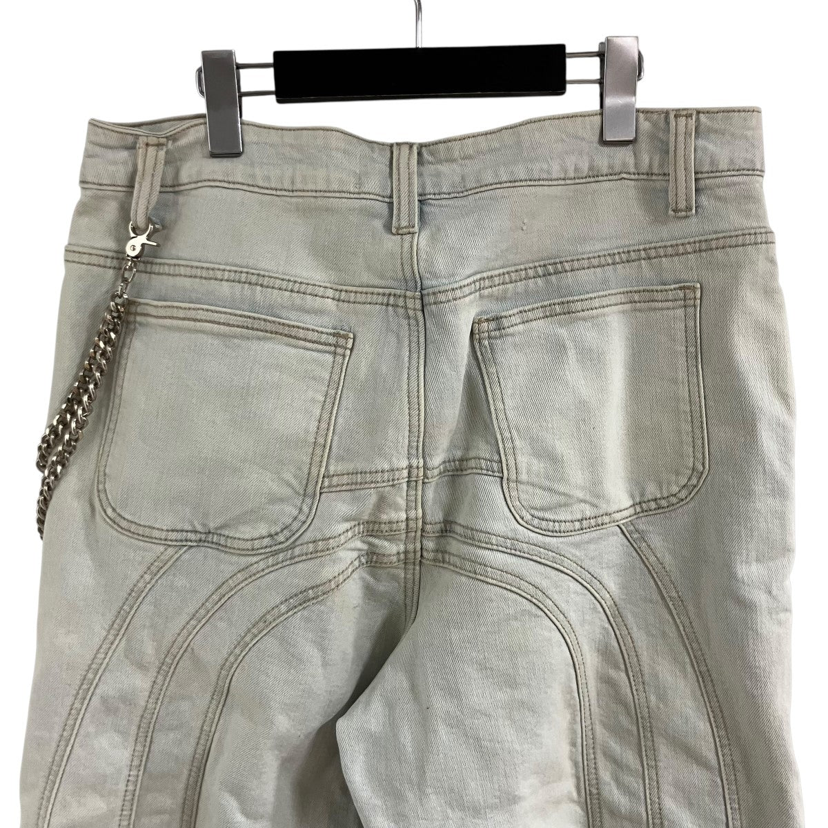GUAPI スイッチカーゴフレアデニムパンツ 古着・中古-5枚目のアイテム画像