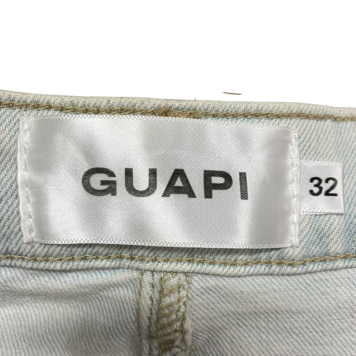 GUAPI スイッチカーゴフレアデニムパンツ 古着・中古-6枚目のアイテム画像