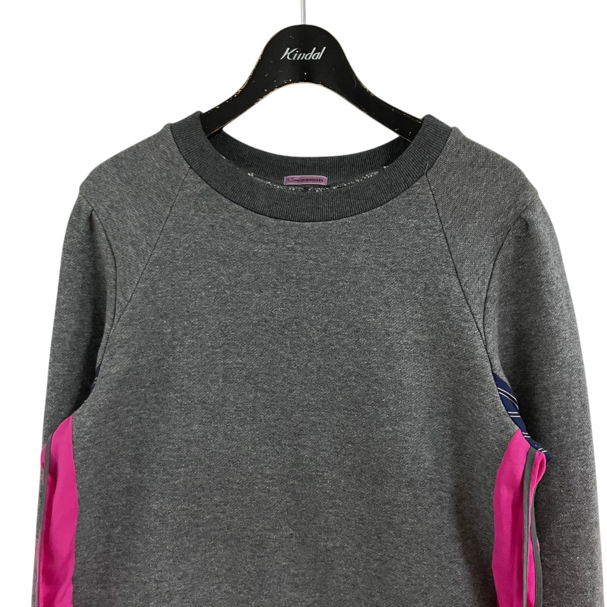 SueUNDERCOVER×10 corsocomo シャツドッキングスウェットワンピース 古着・中古-2枚目のアイテム画像