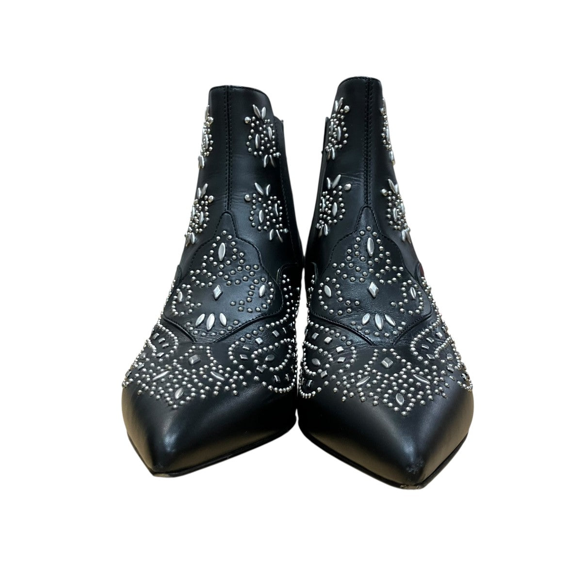 Saint Laurent Paris サイドゴアヒールブーツ 古着・中古-2枚目のアイテム画像