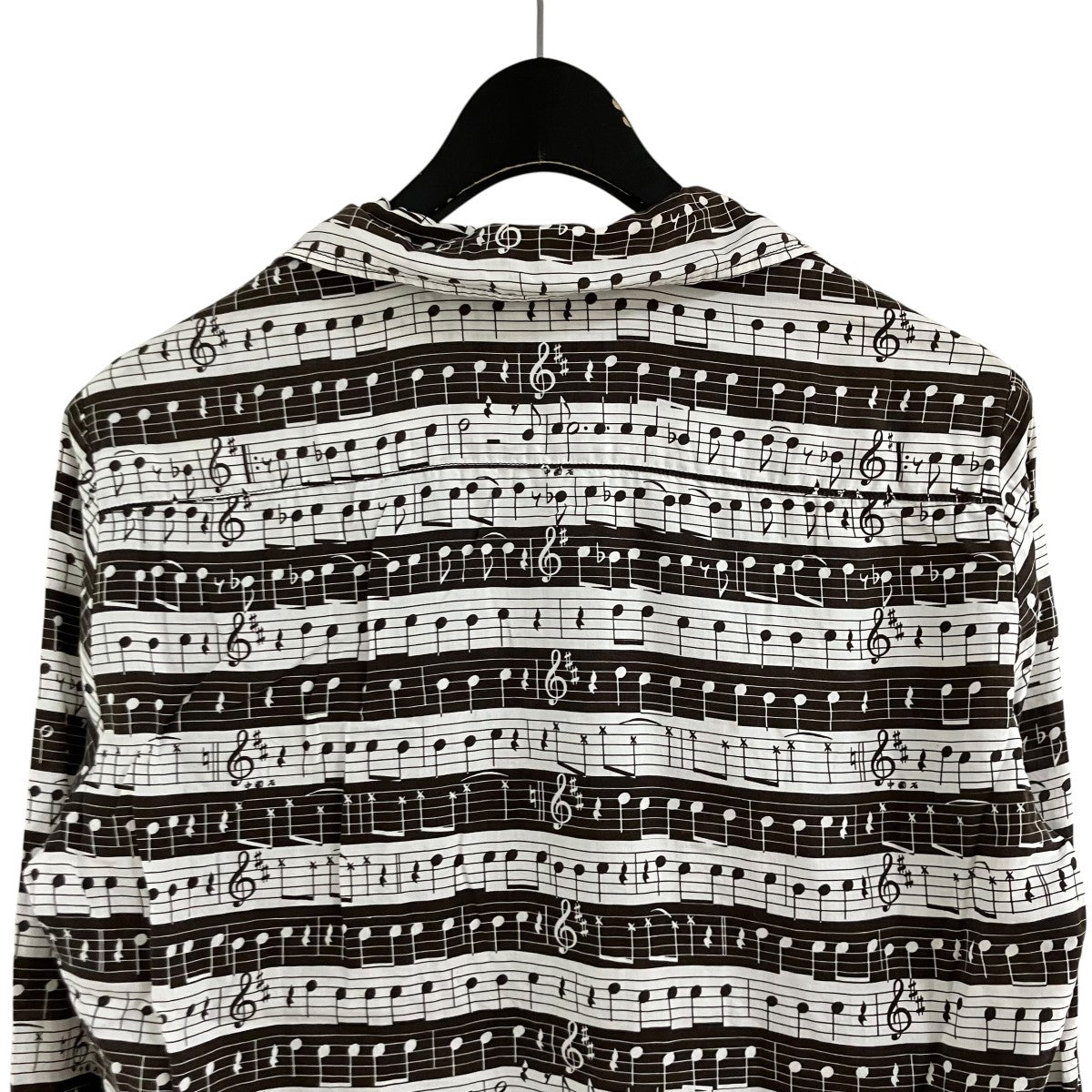 Hysteric Glamour 音符柄シャツ 古着・中古-4枚目のアイテム画像
