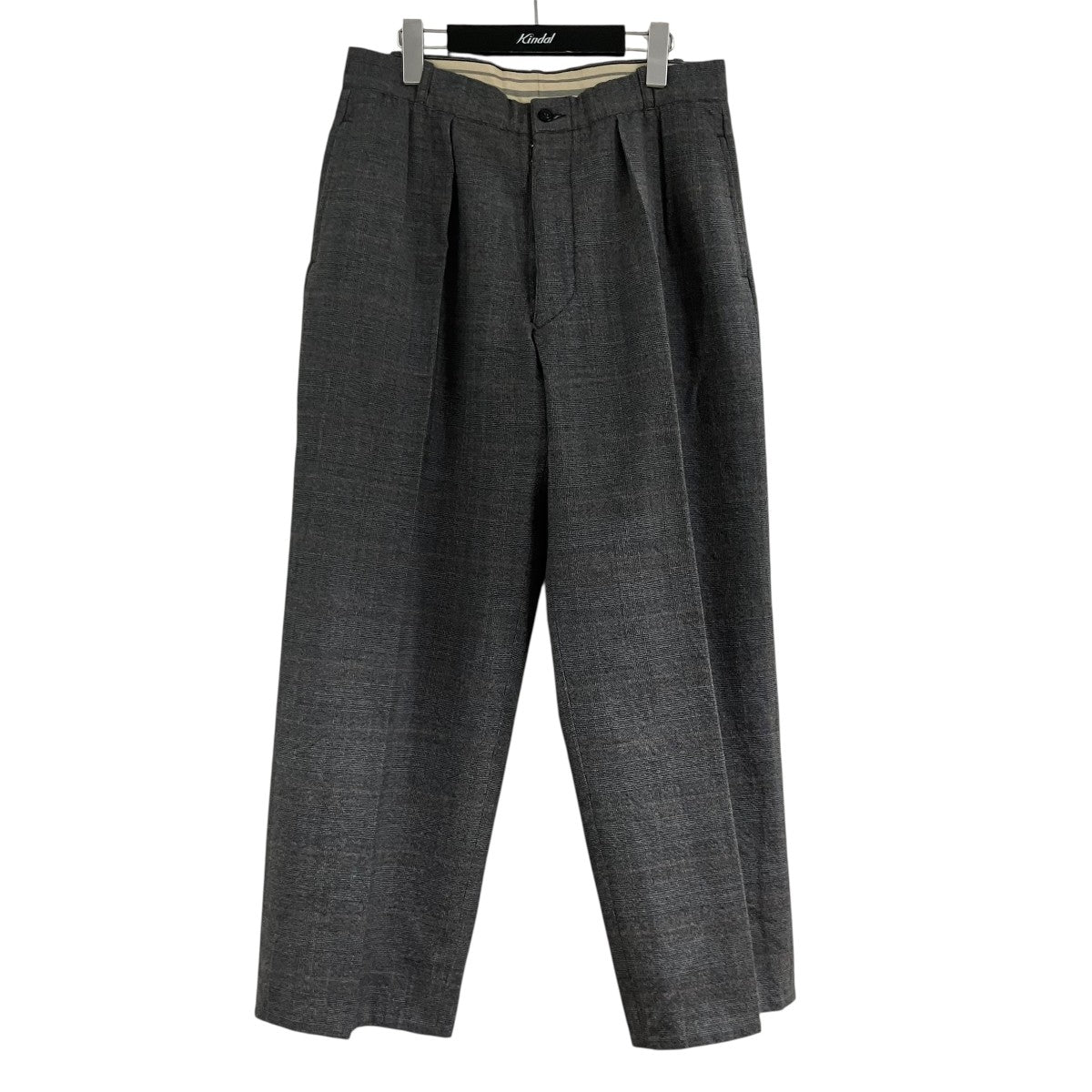 Maison Margiela ツイードチェックスラックス 古着・中古-1枚目のアイテム画像