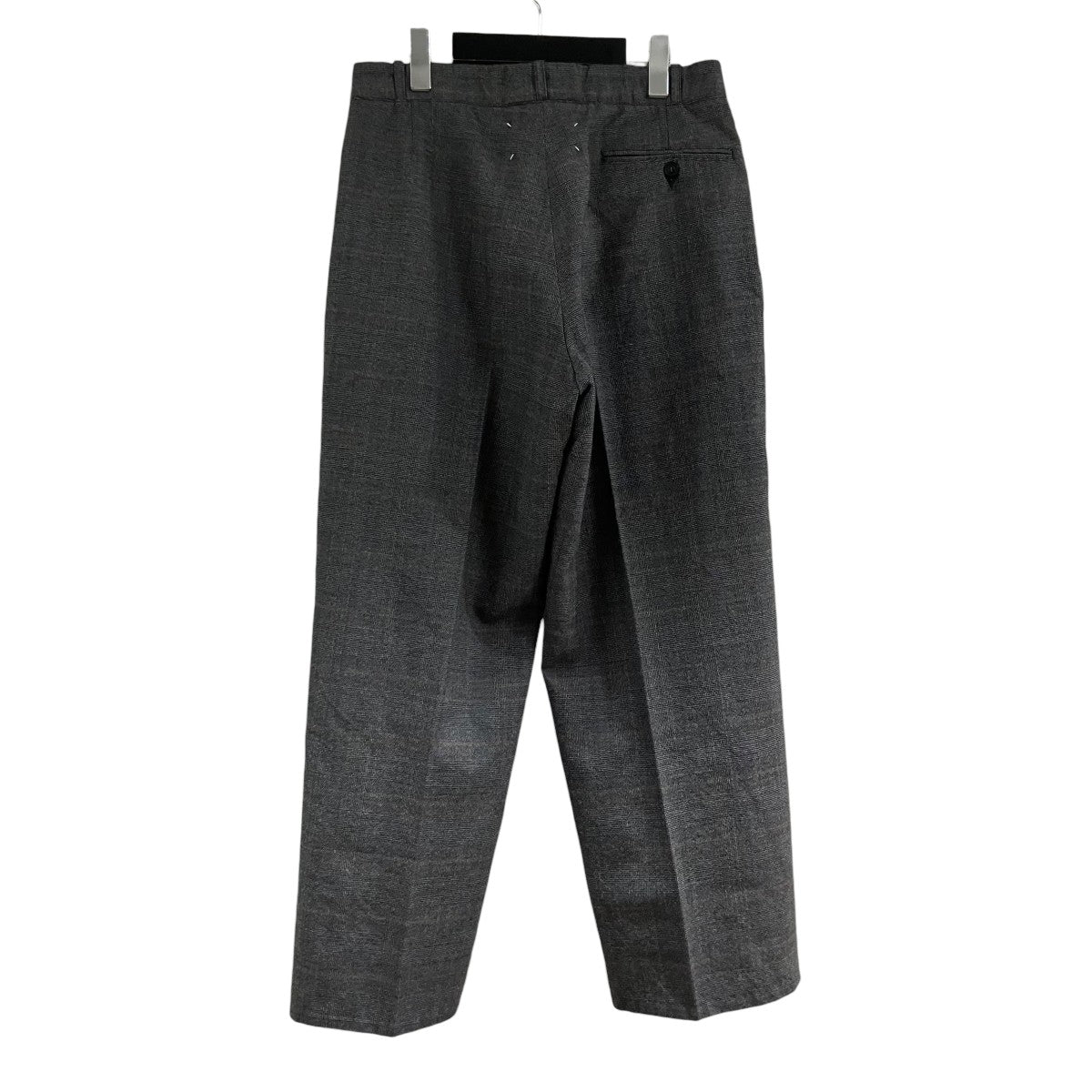 Maison Margiela ツイードチェックスラックス 古着・中古-3枚目のアイテム画像