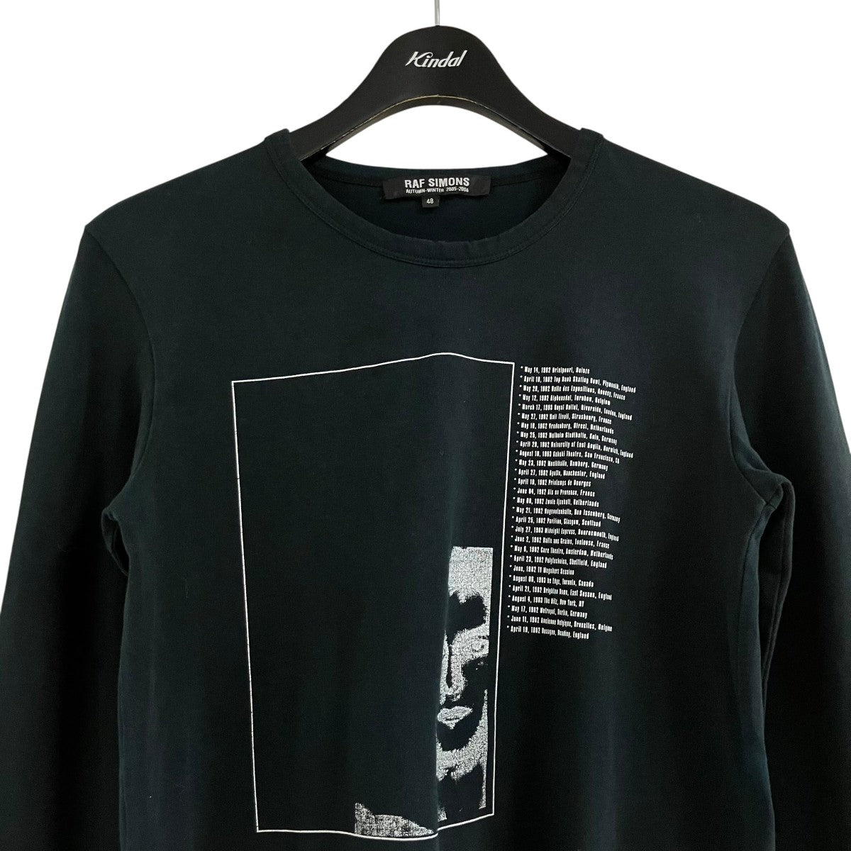 RAF SIMONS 05 ポルターガイスト期 プリントカットソー 古着・中古-2枚目のアイテム画像