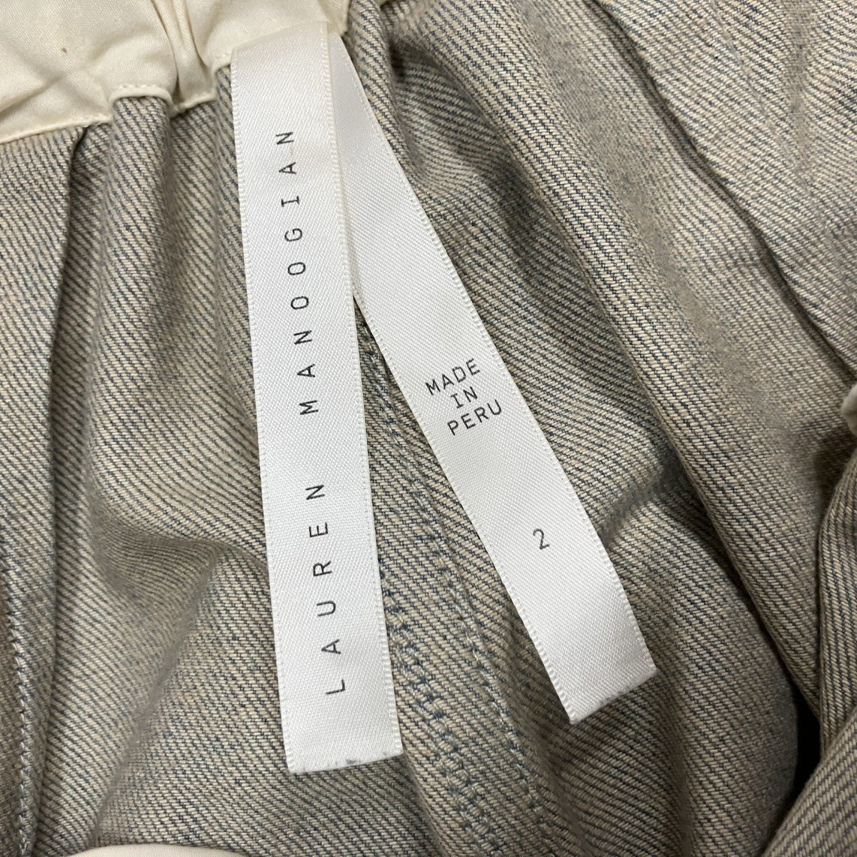 イージーデニムパンツ